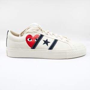 Comme des Garcons PLAY x Converse Sneakers Size 8.5 Low Top Streetwear